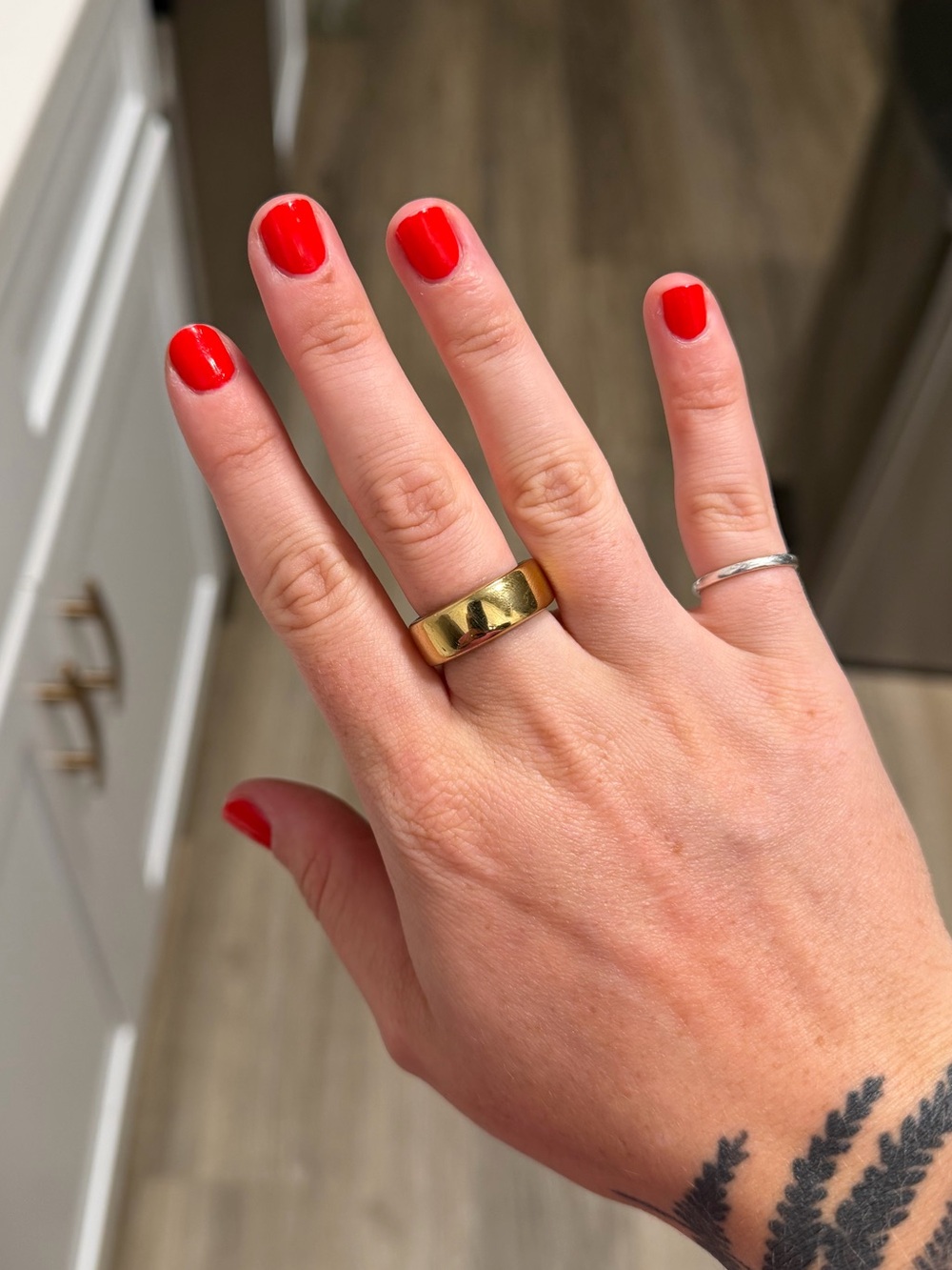 Oura Ring Gen 3 Gold Horizon Size 7